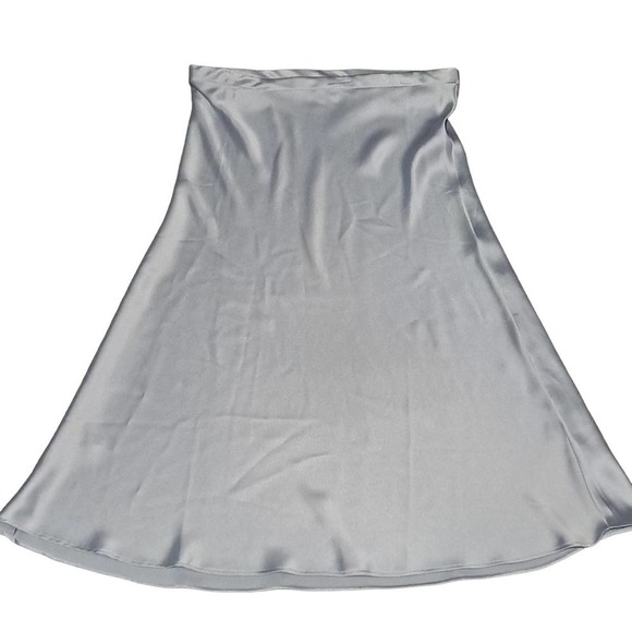 Rachel Zoe light blue slip skirt size Large - Picture 1 of 4